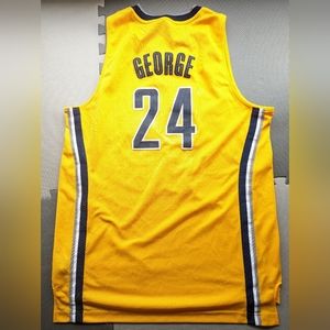 Adidas Indiana Pacers 24 Paul George adult size Large